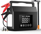 Hieha Car Battery Jump Starter With Air Compressor 4000A (9.0 GAS/8.0L Diesel). Fixed Price $93.08.