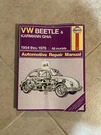 Original Haynes 159 Repair Manual Volkswagen Vw Beetle Karmann Ghia 1954 - 1979. Fixed Price $8.00.