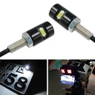 12V White 5730-SMD Bolt-on Led License Plate Lights For Motorcycle Bike Car. Fixed Price $11.09.