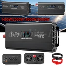 Car Power Inverter 17000W DC12-24V To AC110V Pure Sine Wave Solar Converter Usb. Fixed Price $66.39.