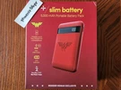 New! Tylt Wonder Woman 5000 Mah Portable Slim Red Battery Pack Exclusive Sealed!. Fixed Price $29.95.