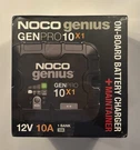 Noco Genius GENPRO10X1 Onboard Marine 12V 10A 1-BANK Waterproof Charger. Fixed Price $100.00.