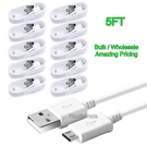 Oem Micro Usb Fast Cable Rapid Sync Cord Quick Charger Bulk Wholesale 5FT. Fixed Price $42.93.