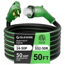 Rv Power Cord Feet Amp Heavy Duty Twist Lock Islewire Led 14-50P SS2-50R Nema. Fixed Price $299.99.