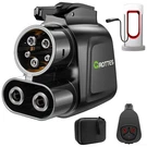 Nacs To CCS1 Tesla Supercharger 500A 1000V Fast Ev Adapter, Black. Fixed Price $67.88.