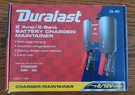 Duralast AMP/2 Bank Battery Charger Maintainer 6/12 Volt. Fixed Price $33.00.