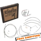 Burly Brand B30-1163 Stainless Steel Handlebar Cable Brake Line Kit. Fixed Price $404.95.
