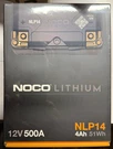 Noco Lithium NLP14 12V 500A Powersport Battery - New And Sealed. Fixed Price $75.00.