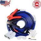 Gauge Heavy Duty Jumper Cables 30 Ft 1000 Amp Quick Connect Plugs For Truck. Fixed Price $116.98.