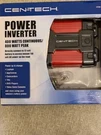 Cen-tech 400 Watt CONTINUOUS/800 Peak Modified Sine Wave Power Inverter C-x. Fixed Price $39.90.