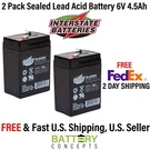 6V 4.5AH Sla Battery Replaces Optronics Pro-torx Spotlight 2 Pack. Fixed Price $49.99.