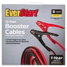 Everstart 12-FOOT 8-GAUGE Heavy Duty Booster Cables 165 Amp With Storage Bag. Fixed Price $21.79.