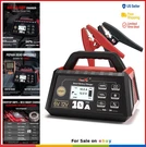 Smart Car Battery Charger 10A 6V/12V With Auto Repair Desulfator Maintainer. Fixed Price $149.38.