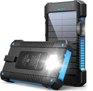 2026 Super 30000MAH Usb Portable Charger Solar Power Bank For Cell Phone Gift. Fixed Price $19.99.