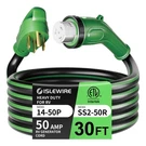 Rv Power Cord Amp 30 Feet Heavy Duty 6/1 Gauge Led Islewire 14-50P SS2-50R. Fixed Price $209.99.