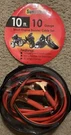 Sunelectric 10 Ft. Gauge Small Engine Booster Cable Set - Practically New. Fixed Price $20.00.