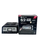 Schumacher 6/2 Amp Dual Rate 6/12 Volt SE-82-6 Battery Charger Gray Black W/box. Fixed Price $53.95.