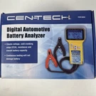 Cen-tech Digital Automotive Battery Analyzer Box With Instructions. Fixed Price $44.99.