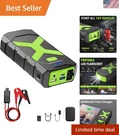 Rugged Waterproof Jump Starter 2000A - Essential Roadside Emergency Tool. Fixed Price $125.99.