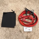 Ever Start Plus 12 Foot Heavy Duty Booster Cables, Jumper 8 Gauge W/ Bag. Fixed Price $17.95.
