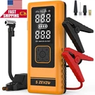 IN1 Car Jump Starters With Air Compressor 4000A Power Bank 12V Battery Charger. Fixed Price $39.99.