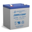 Power-sonic PS-12501441-POWERSONIC PS-1250F1 VOLT/5 Amp Hour Sealed Lead Ac. Fixed Price $21.99.
