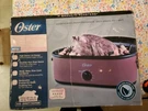 Oster QT-24LB Turkey Roaster Oven Red/black,keep WARM-450 CKSTRS18- Rhdw Uec. Fixed Price $34.00.