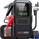 4-IN-1 Car Jump Starter Air Compressor Peak 5000A 150PSI Pump Tire Inflator. Fixed Price $71.99.