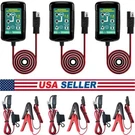 3 Packs Battery Charger Maintainer Trickle 6V 12V 1.5A Car Automatic Motorcycle. Fixed Price $56.75.