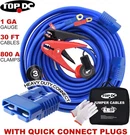 Juper CABLE,1 Gauge 25/30 Feet 800A Booster Cables W Ul-listed Clamps For Trucks. Fixed Price $49.99.