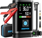 Avapow JP3A Starter With Air Compressor, 3000A Car Battery Jumper. Fixed Price $249.97.