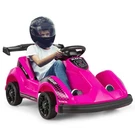 Electric Go Kart For Kids 6V Battery Powered Ride Toy W/ Remote Control Pink. Fixed Price $89.99.