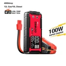 Gooloo GT4000 Car Jump Starter 4000A 100W Fast-charging Portable Pack Box. Fixed Price $97.99.