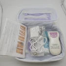 Verseo Eglide Roller Electrolysis System Hair Removal Kit Case Manual Charger. Fixed Price $49.99.