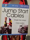 Jump Start Cables. Fixed Price $20.00.