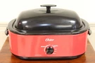 Oster 18-QUART 24-LBS Turkey Roaster Oven CKSTRS18-RHD-D Red. Fixed Price $70.00.