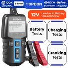 Topdon BT100 Car Battery Tester 12V Load Charging System Analyzer. Fixed Price $42.99.