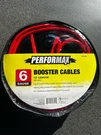 Performed 6 Guage 12 Booster Cables Brand New. Fixed Price $15.00.