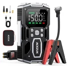 Portable Car Jump Starter With Air Compressor, Acezuk 150PSI 7000A Start.... Fixed Price $98.99.
