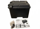 Noco Marine Dual 12 Volt Battery Box HM426 Open. Fixed Price $119.95.