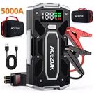 5000A Peak Car Jump Starter Portable Battery Booster With Led Light Usb Charger. Fixed Price $49.99.