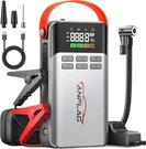 8-IN-1 Car Jump Starter 5500A With 150PSI Air Compressor 12V Power Bank Lcd. Fixed Price $105.97.