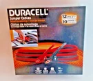 Duracell Extra Long Heavy Duty 12FT Gauge Jumper Cables DRJC1210. Fixed Price $22.90.